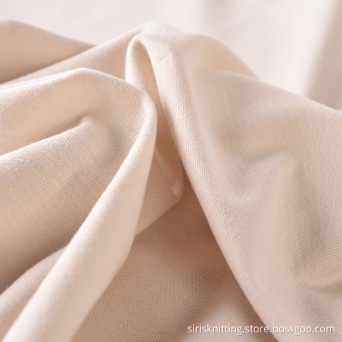 Recycled Cotton Knit Single Jersey Fabric